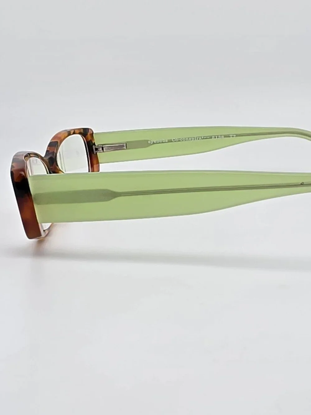 Eyebobs Co-Conspirator 2136 T7 Tortoise Funky Lime +2.50 Reading Glasses 52mm